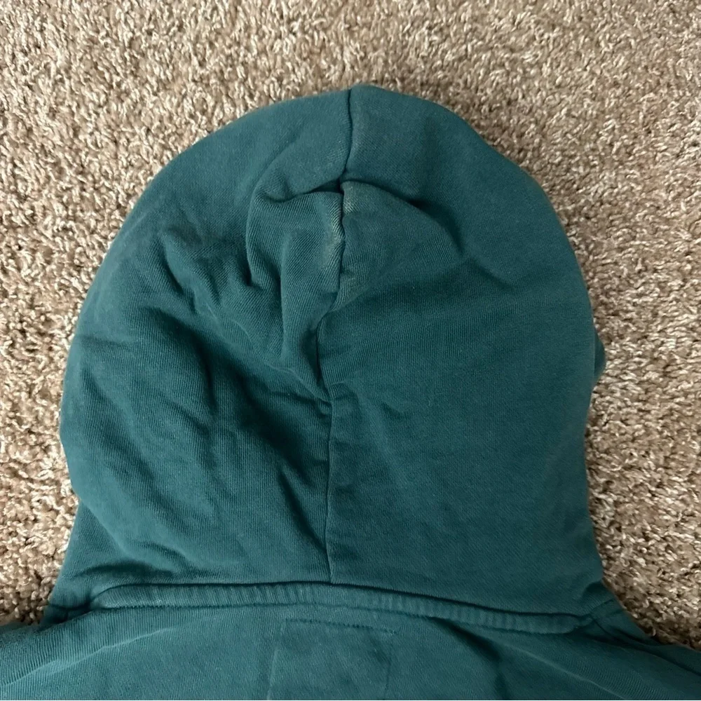 Vintage Wilbur Soot 1996 Operating System Green Fleece Lined Hoodie Size‎ Large - Picture 11 of 13